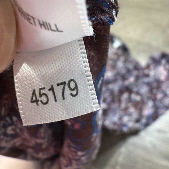 GARNET HILL Dress Floral Sheath Cottagecore Silk 10 Missing liner - Picture 8 of 9